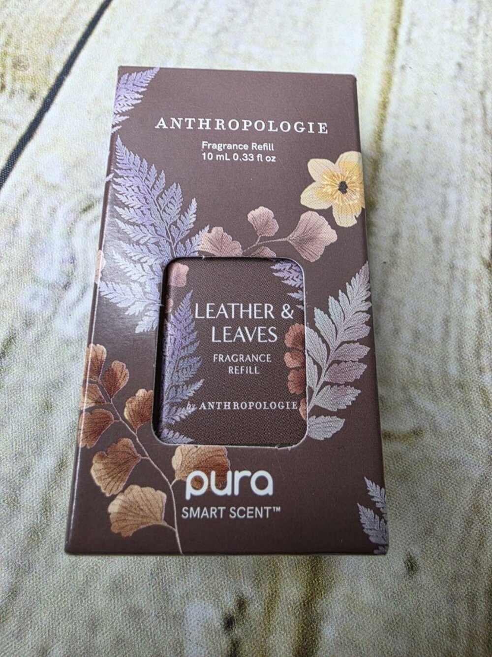 PURA SMART SCENT Fragrance Refill Leather & Leaves NEW NIB